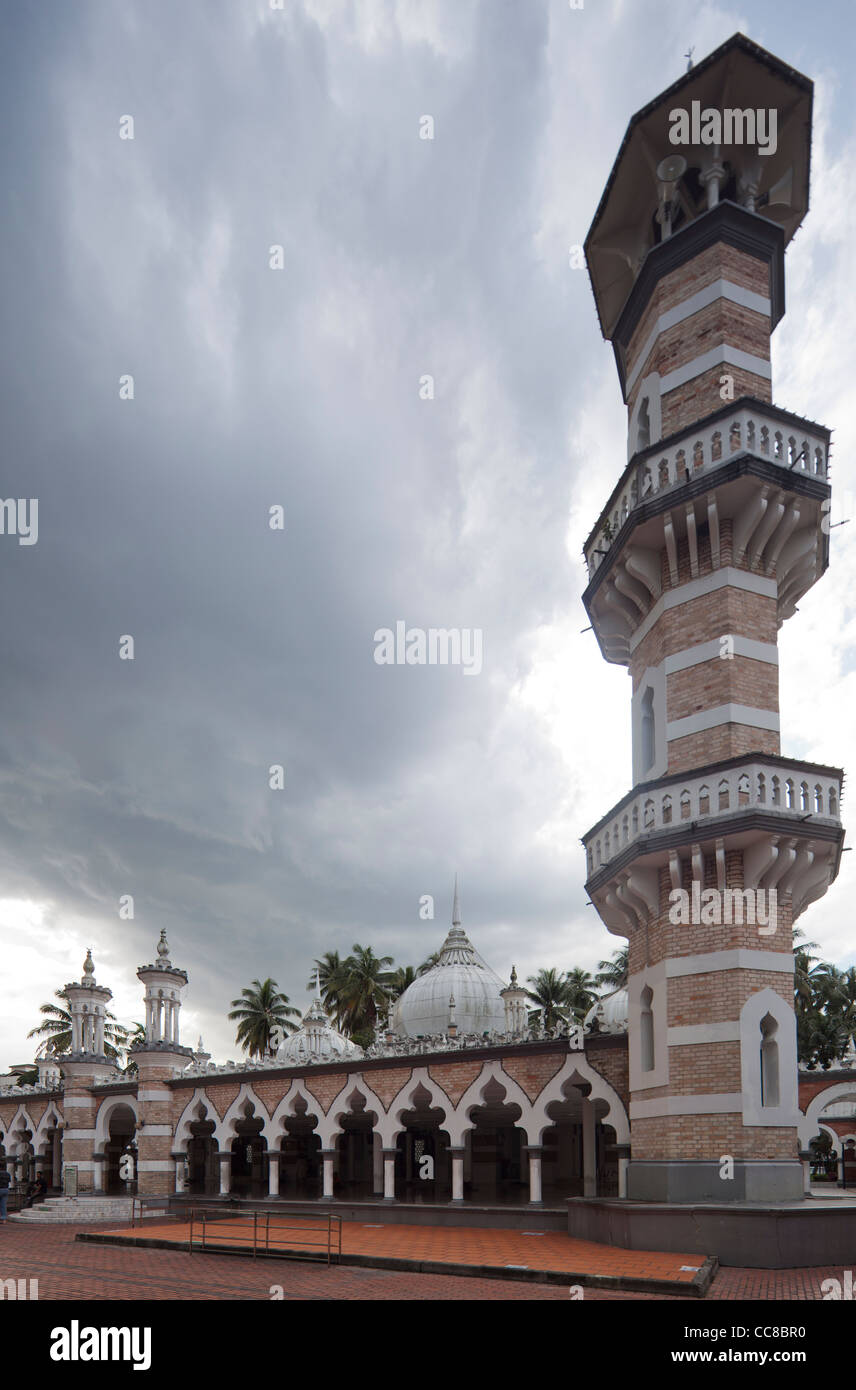 Jamek Moschee, Kuala Lumpur, Malaysia Stockfoto