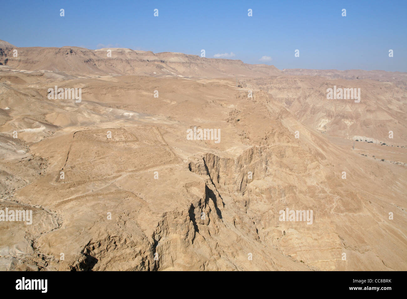 Wildnis von Judäa aus Israel Stockfoto