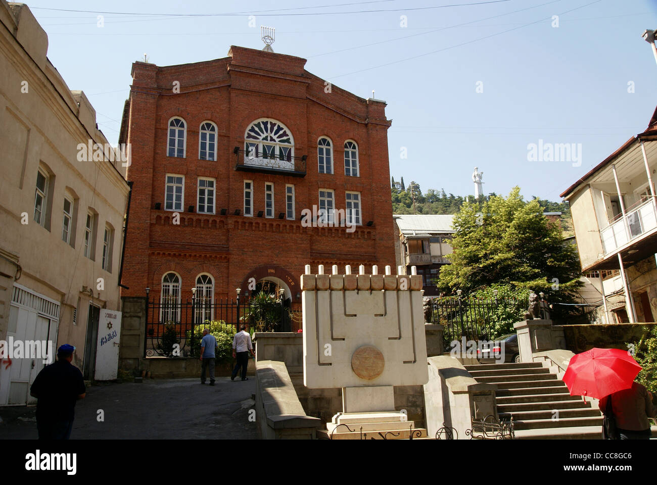 Georgien, Tiflis, die große Synagoge Stockfoto