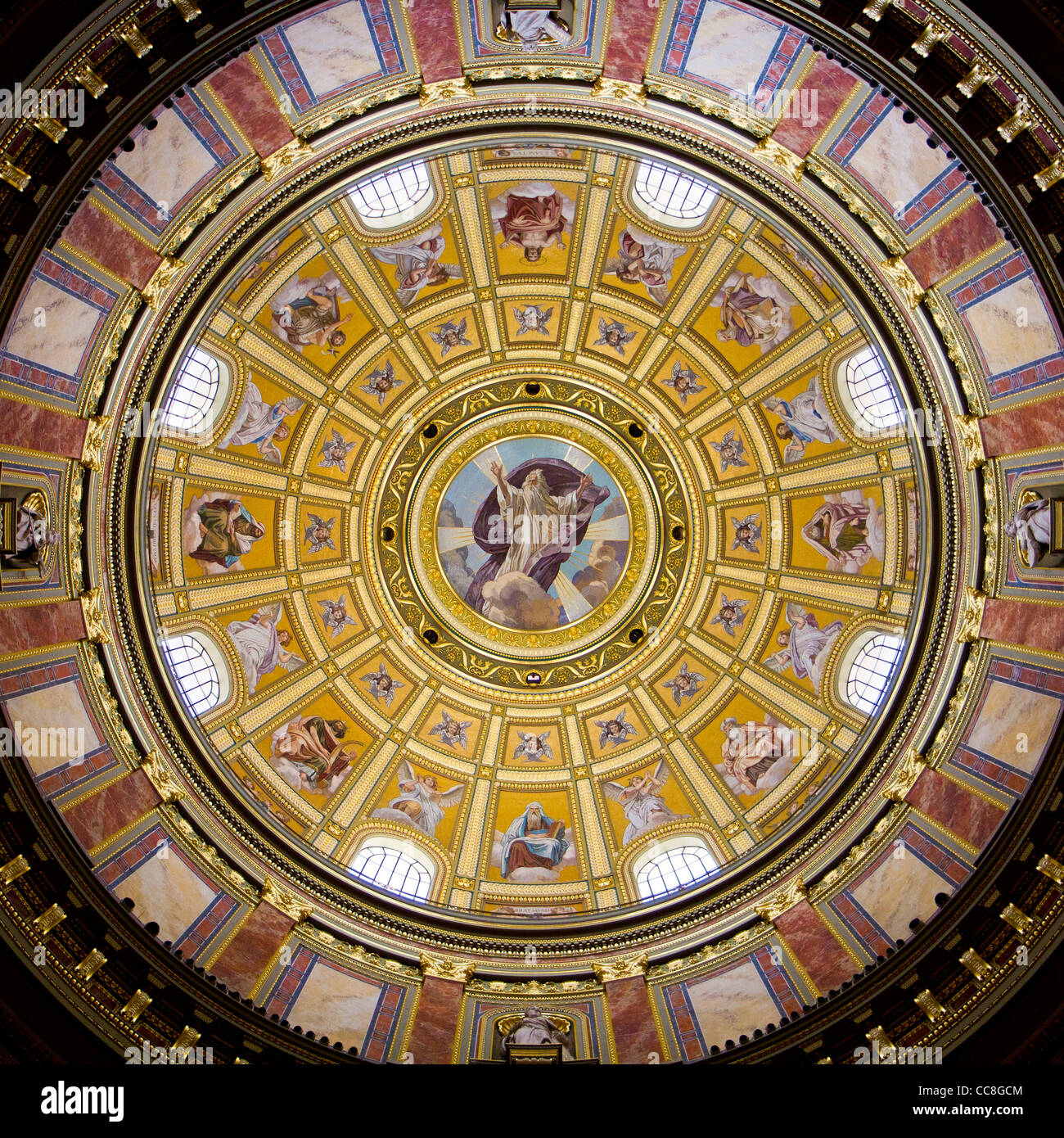 St.-Stephans Basilika Stockfoto