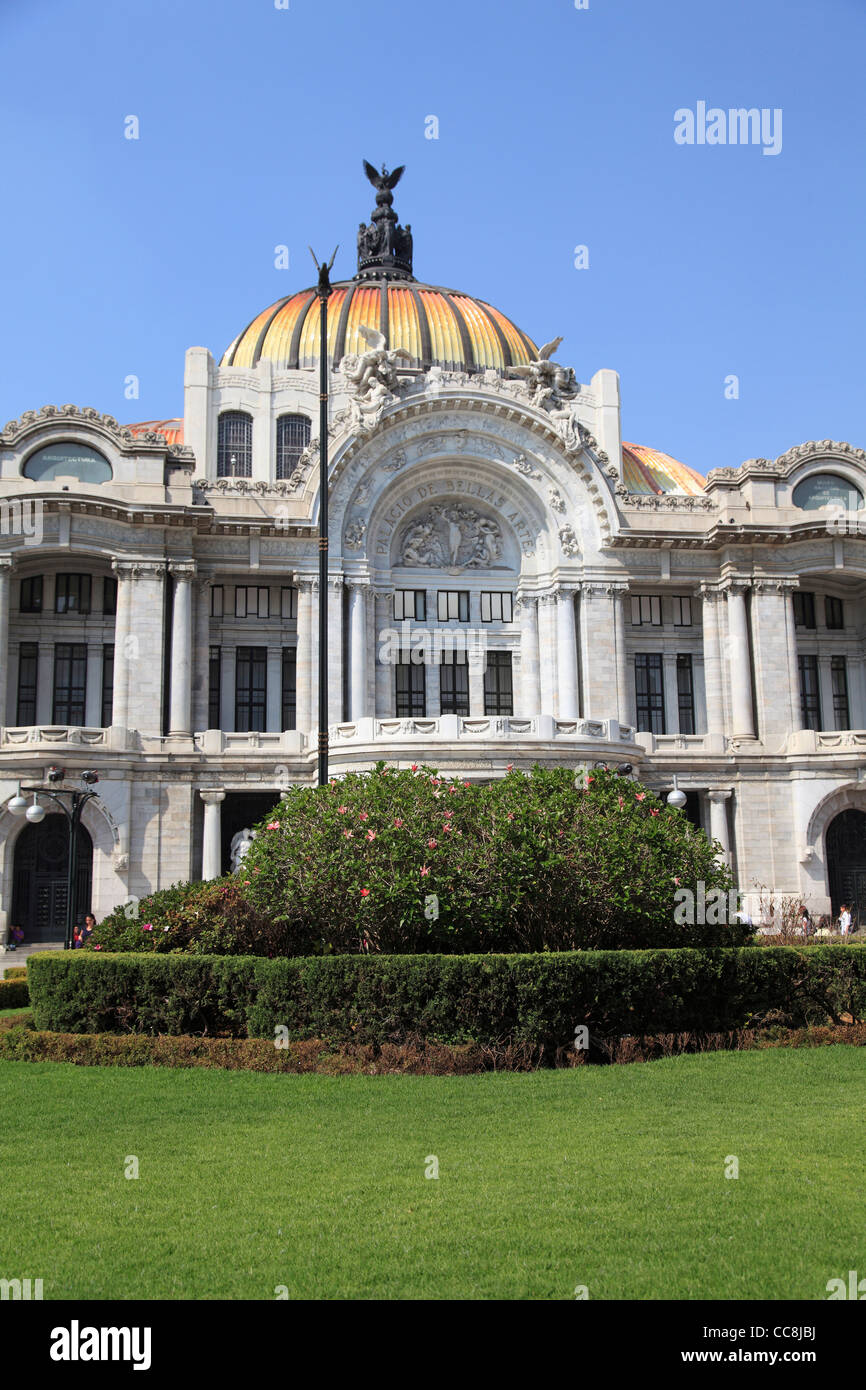 Palacio de Bellas Artes, Konzertsaal, Mexico City, Mexiko, Nordamerika Stockfoto