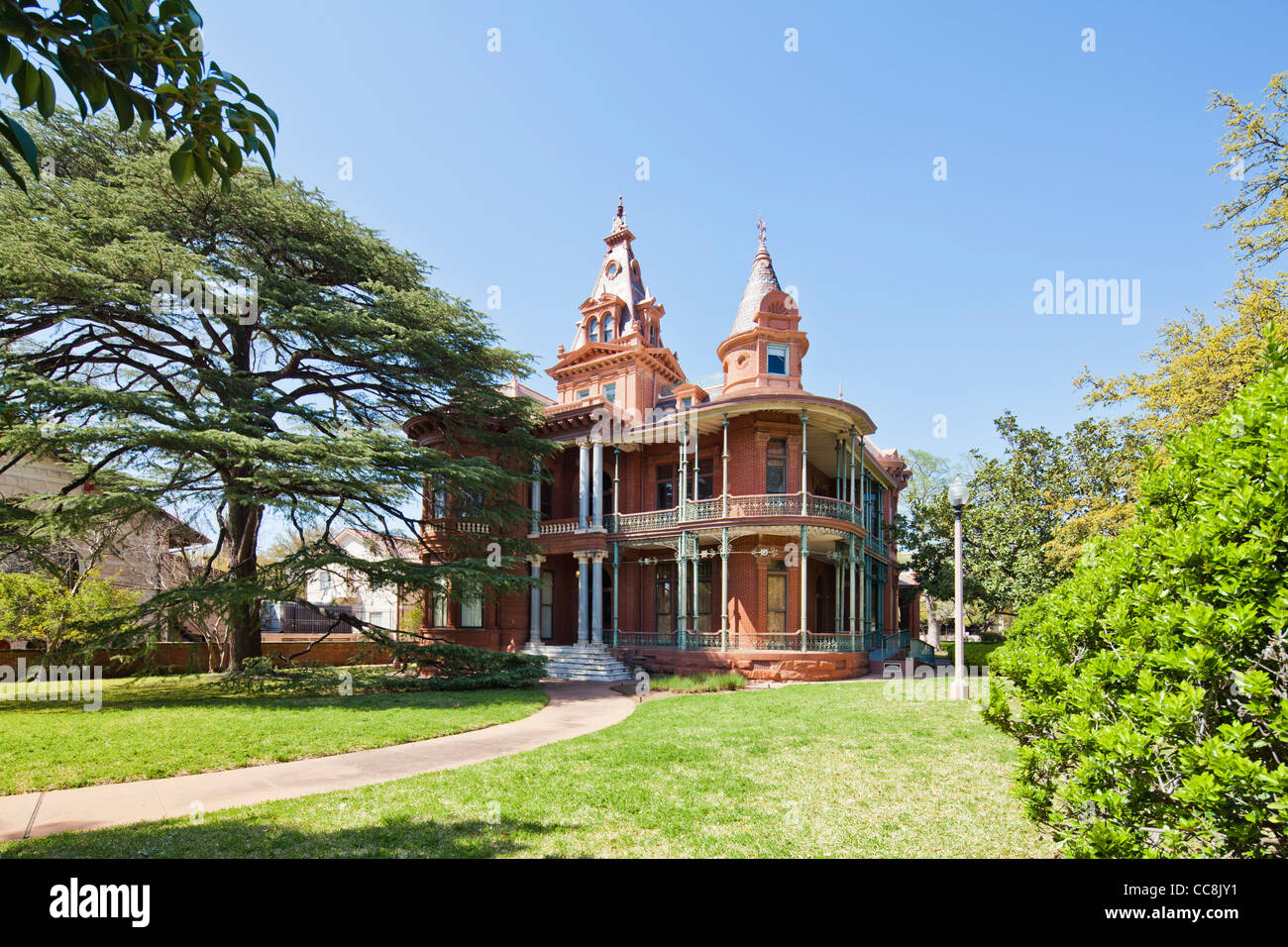 Littlefield Haus, Universität von Texas, Austin, TX Stockfoto