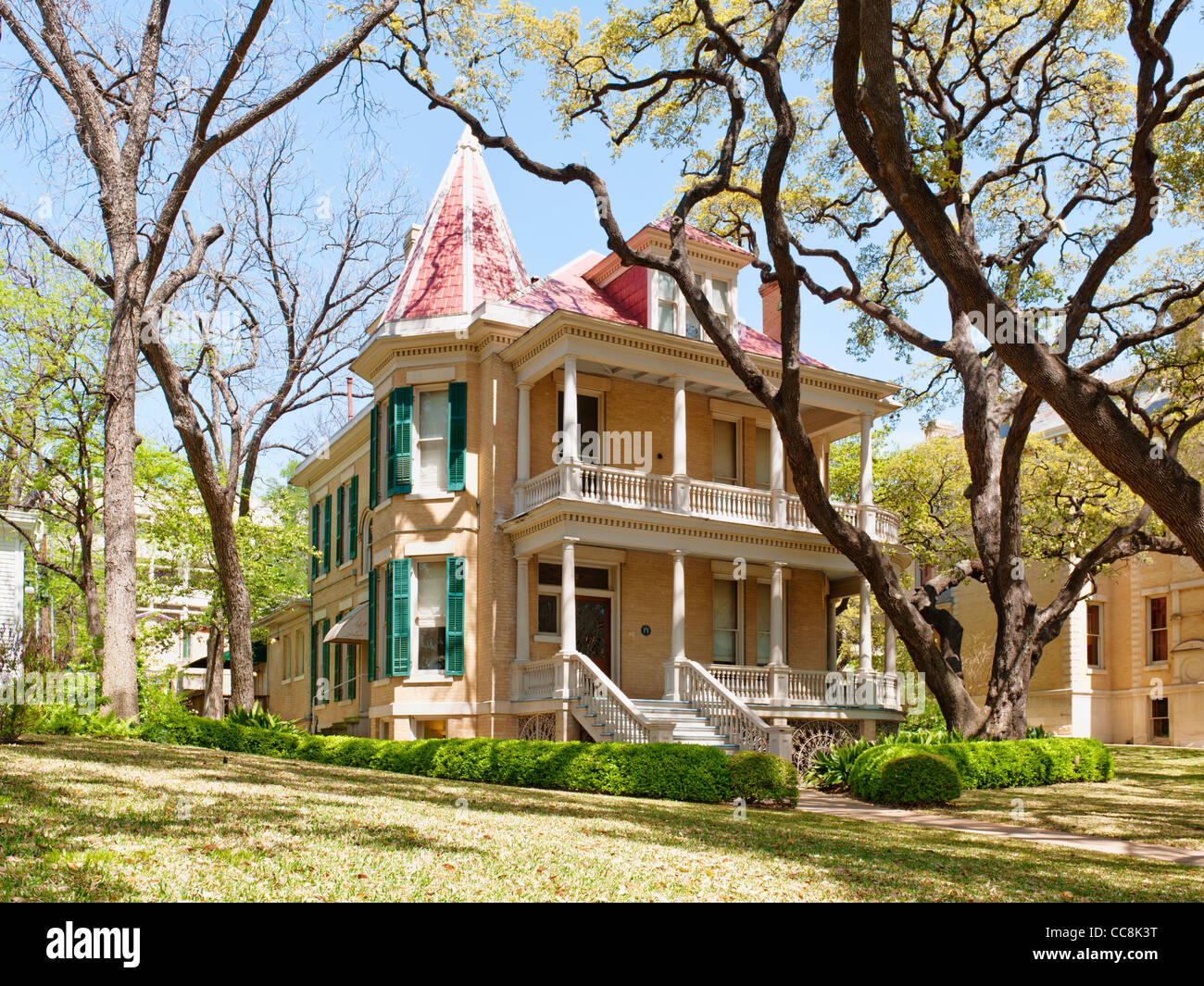 Pierre Bremond House, Austin, TX Stockfoto