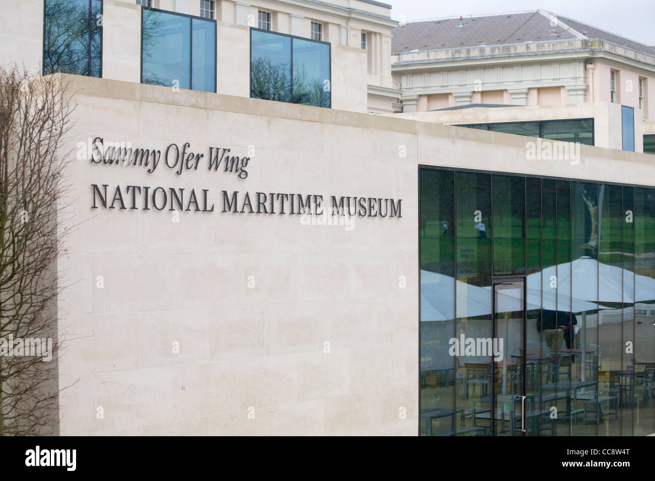 Sammy Ofer Flügel, National Maritime Museum, Greenwich, London Stockfoto