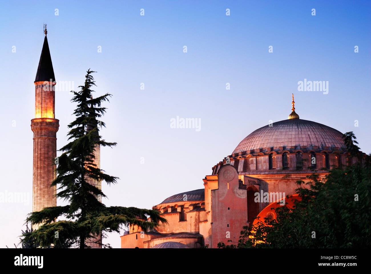 Hagia Sophia (Aya Sofia) Museum in Istanbul Türkei Stockfoto