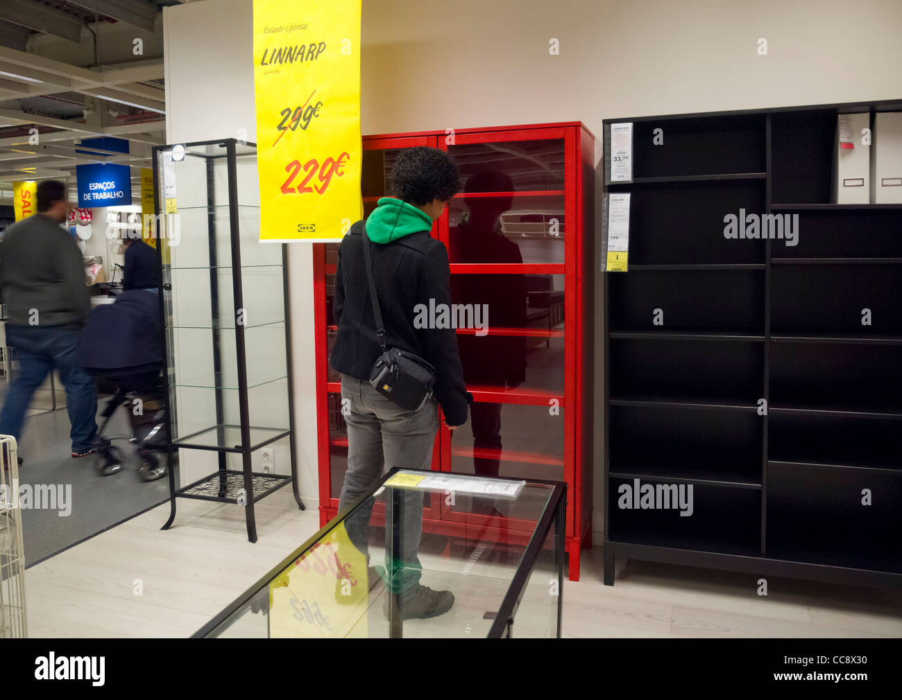 IKEA-Shop-Interieur Stockfoto