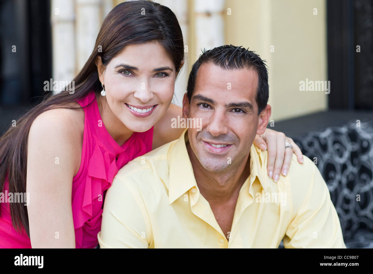 Porträt des Paares Stockfoto
