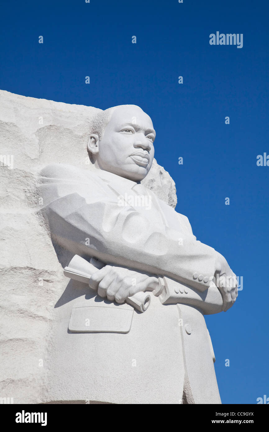 Martin Luther King Junior Memorial an der National Mall and Memorial Parks in Washington, D.C. Stockfoto