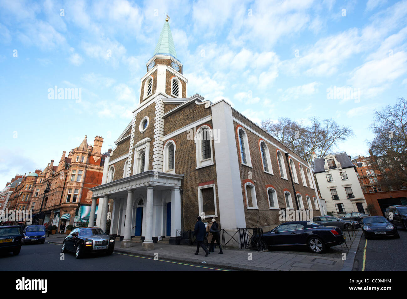 Grosvenor Kapelle Mayfair London England UK United Kingdom Stockfoto