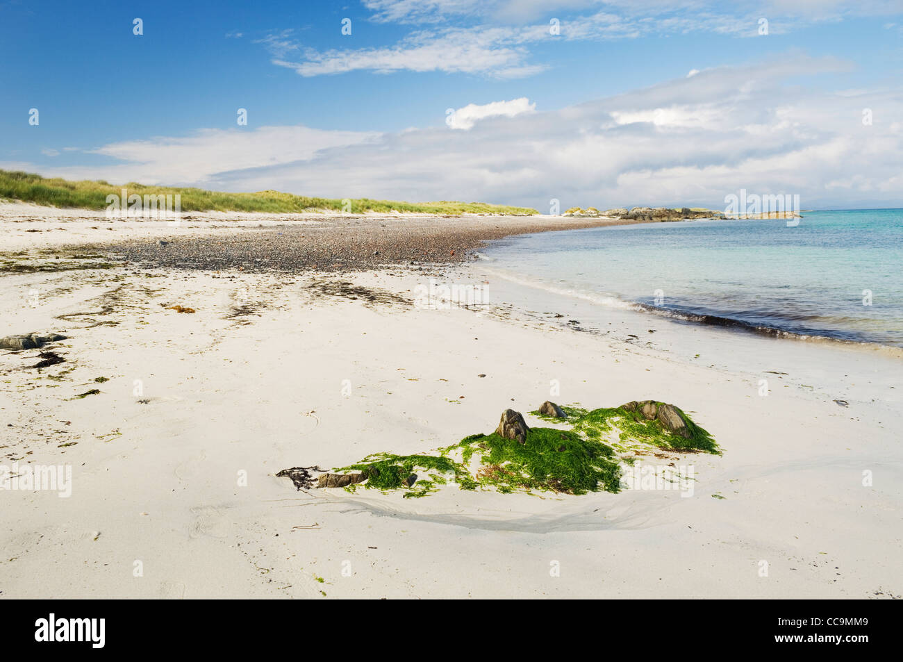 Strand auf der Insel Iona, Argyll, Schottland. Stockfoto