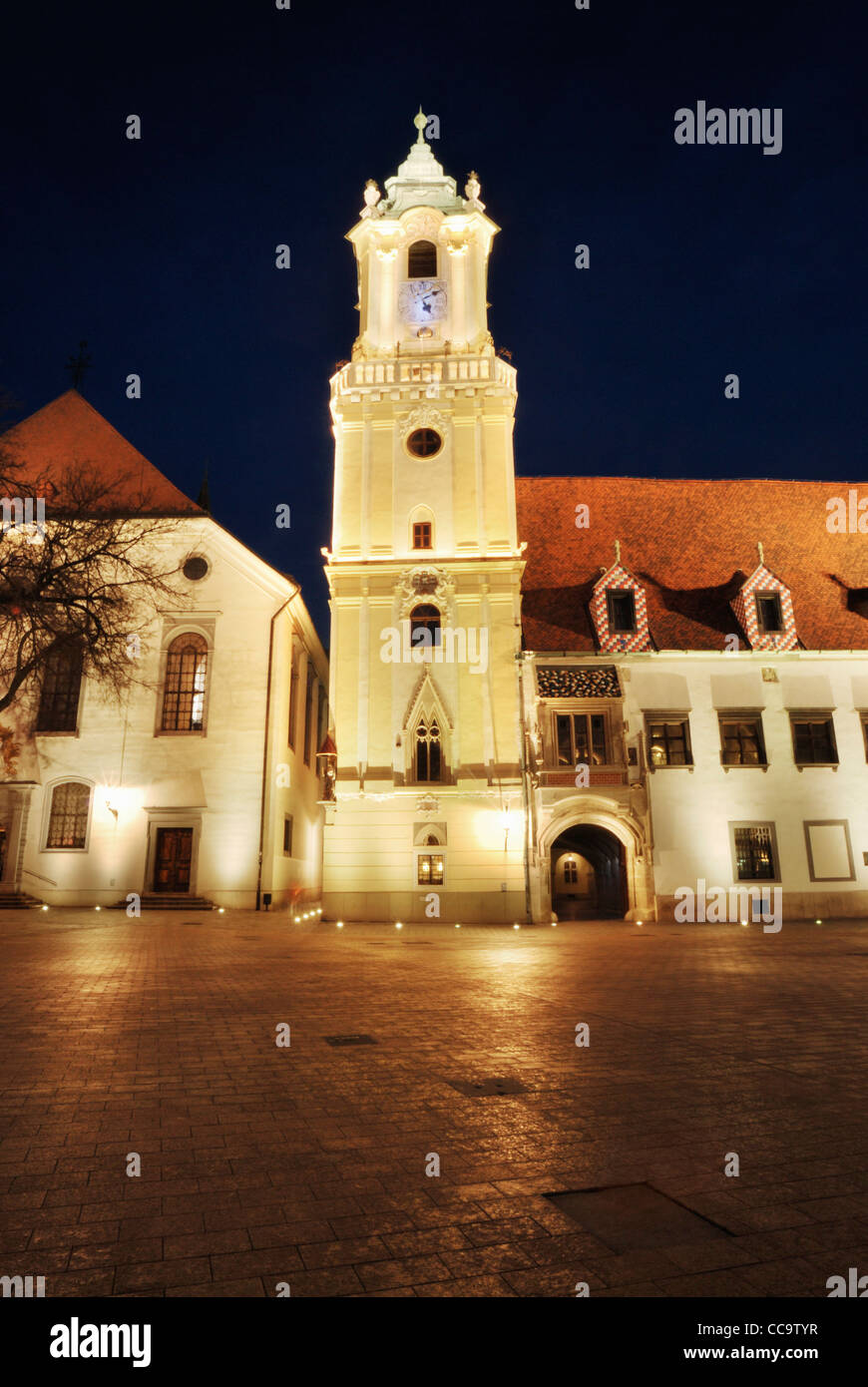 Hauptplatz, Bratislava, Slowakei Stockfoto