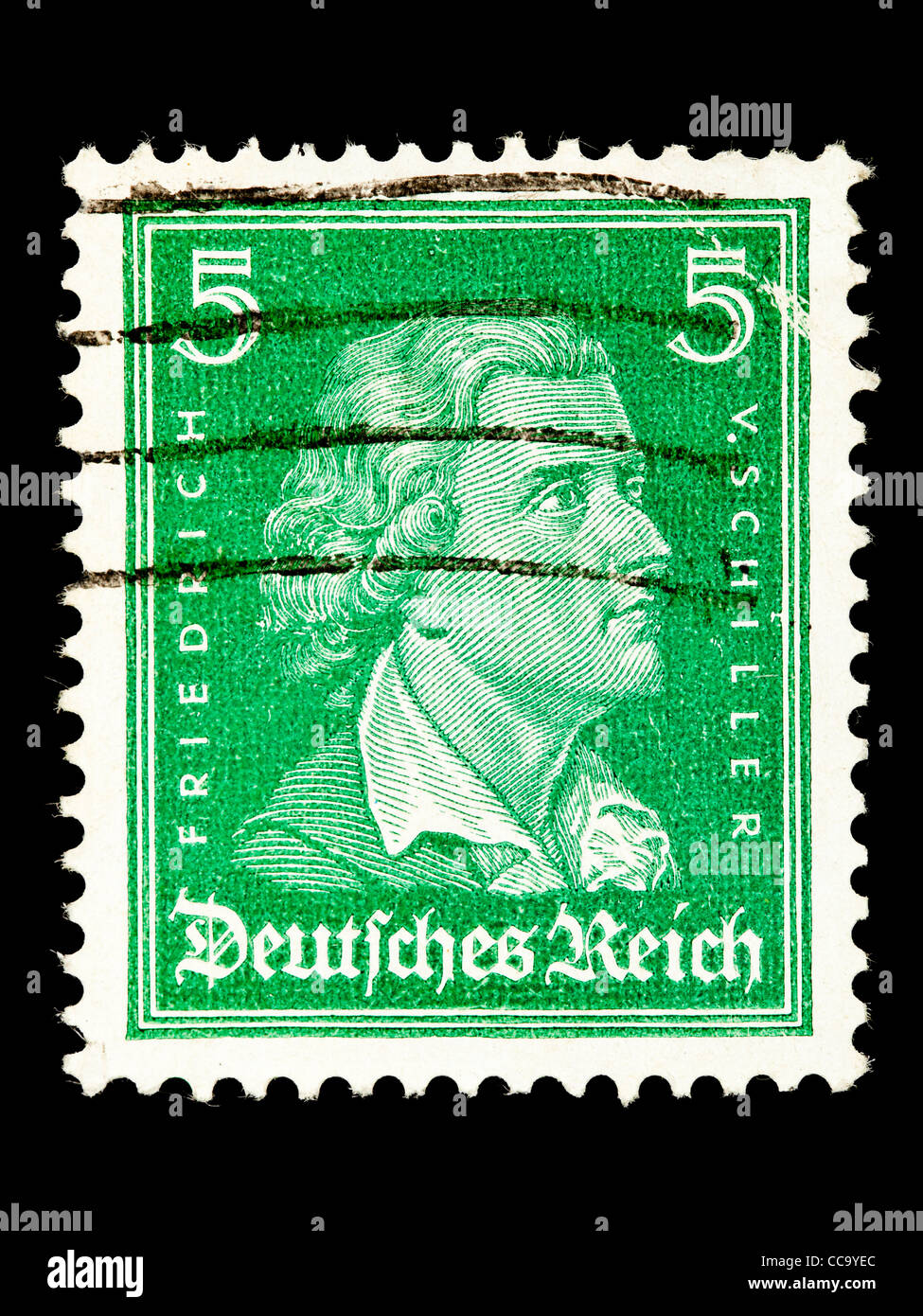 Briefmarke Deutsches Reich 5 Millionen