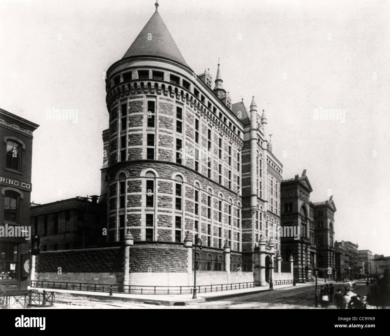 Gefängnis, New York Stadt, ca. 1904 Stockfoto