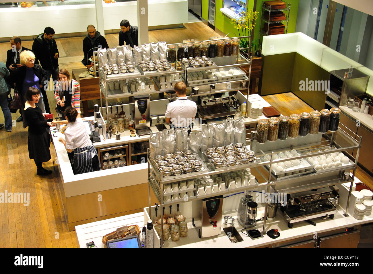 Cafe Küche an das Science Museum, Kensington, Royal Borough of Kensington und Chelsea, London, England, Vereinigtes Königreich Stockfoto