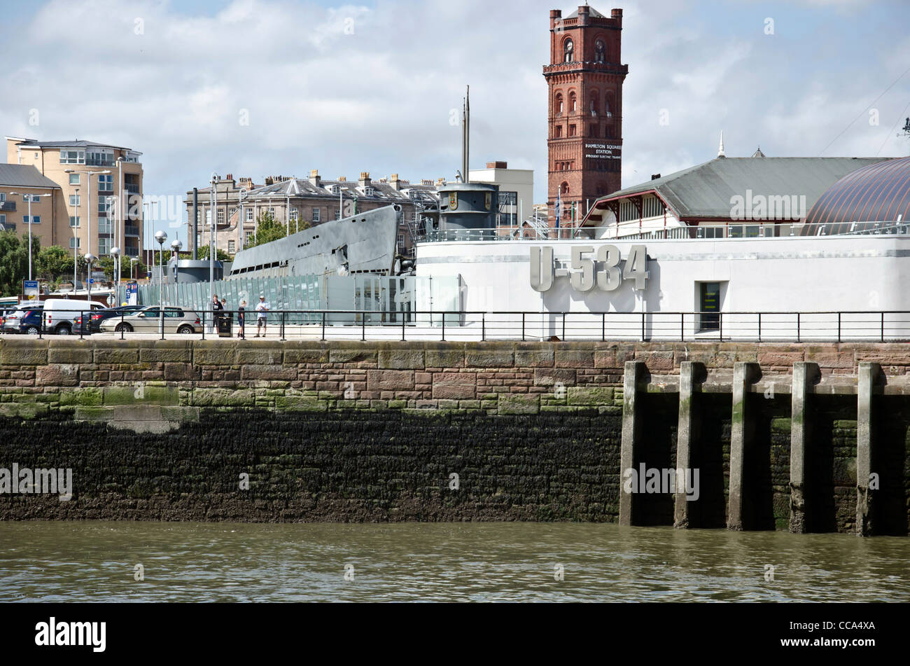 Das u-Boot Museum in Birkenhead, England. Stockfoto