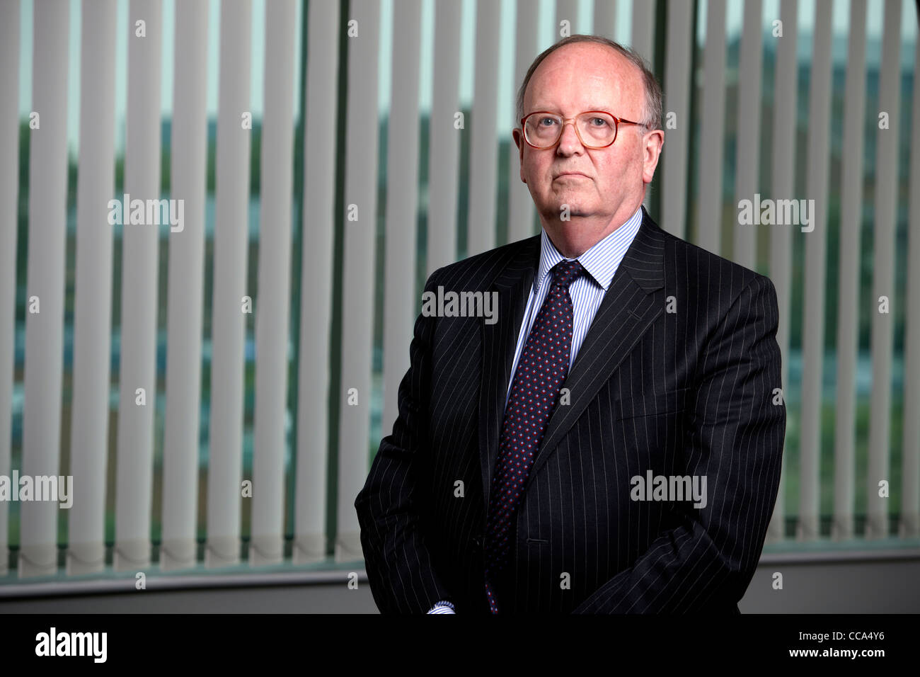 Sir Roy McNulty CBE, Ex-Civil Aviation Authority-Vorsitzender und stellvertretender Vorsitzender des Olympic Delivery Authority Stockfoto