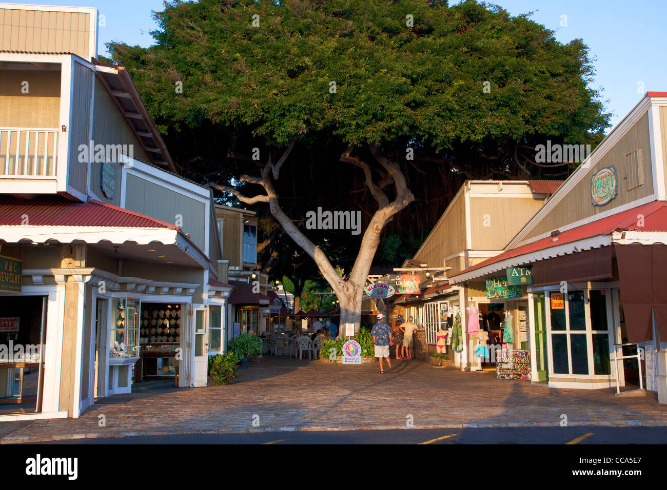 Lahaina, Maui, Hawaii. Stockfoto