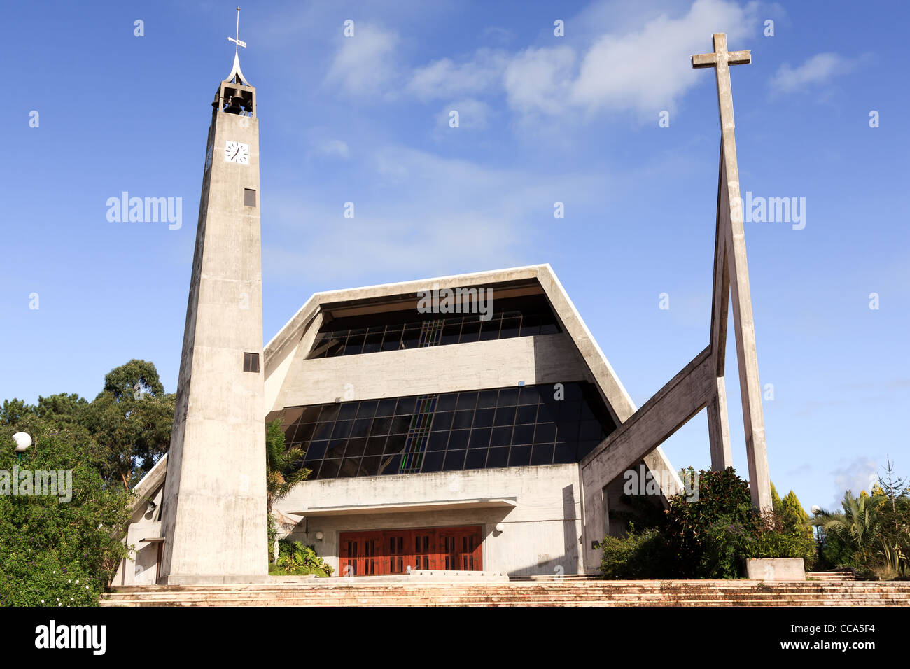 Moderne Kirche portugal Stockfoto