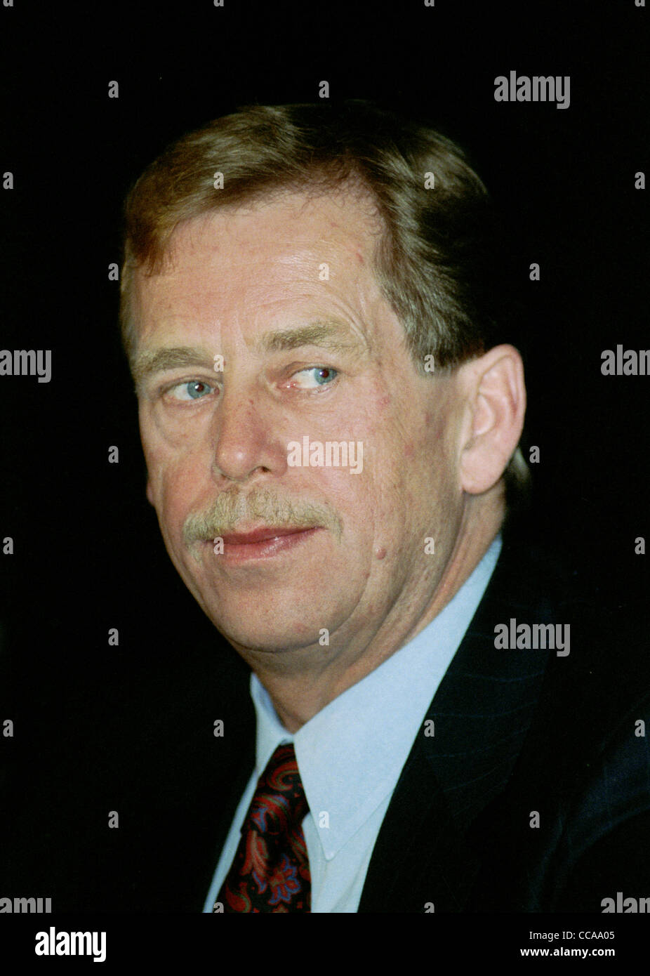 VACLAV HAVEL Präsident der nationalsozialistische 31. Mai 1992 Stockfoto