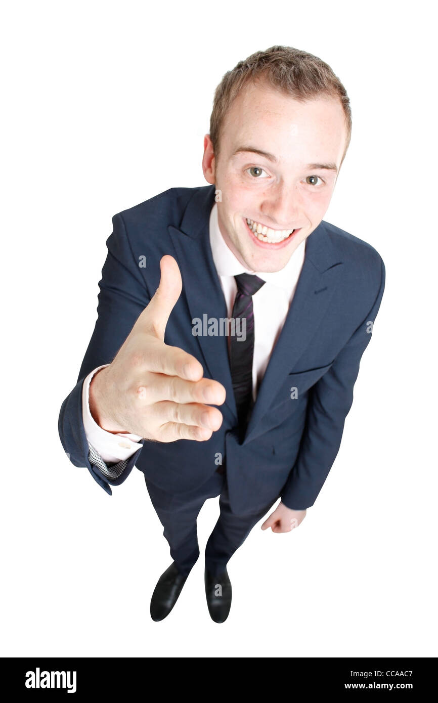Handshake Stockfoto