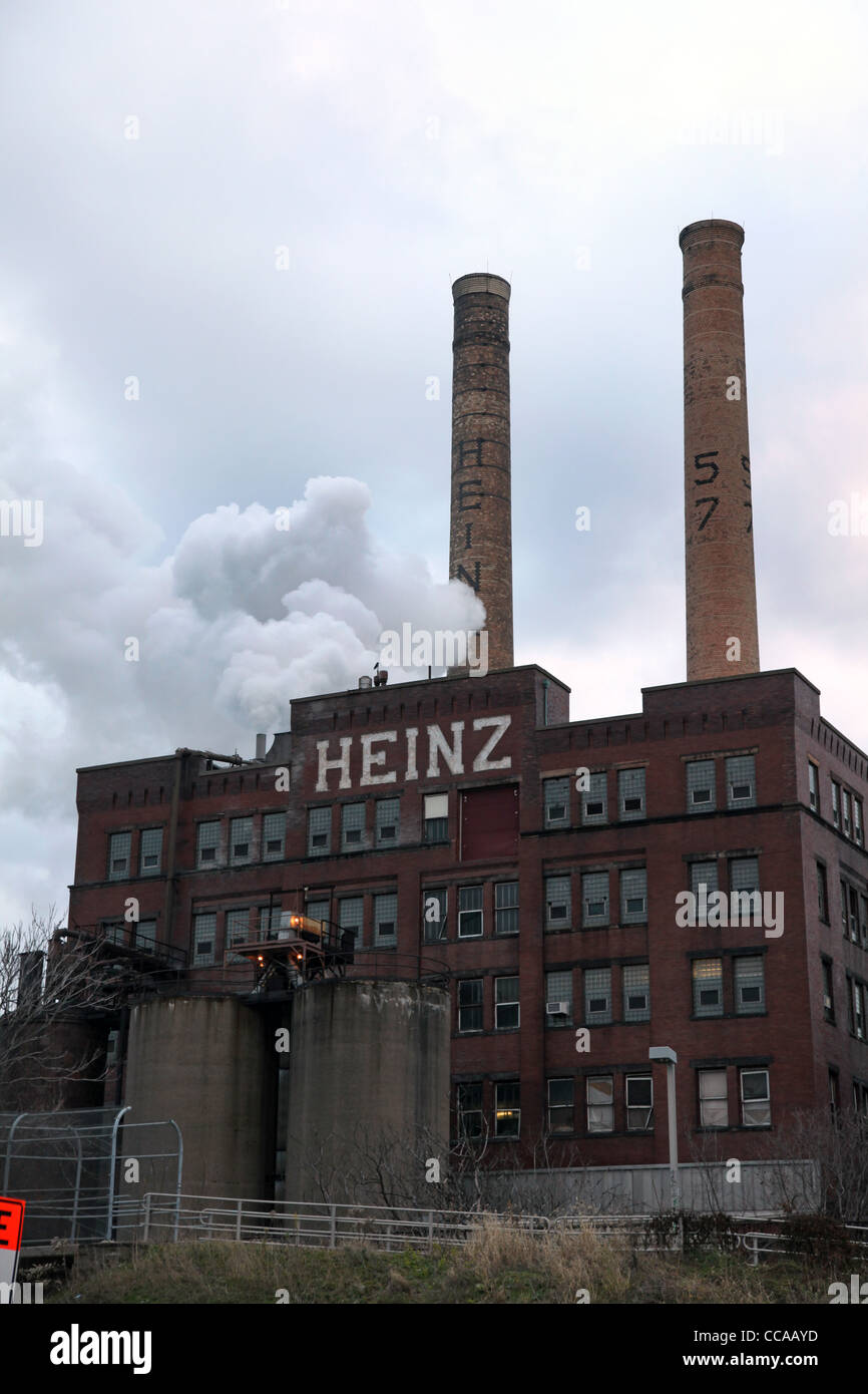 Heinz-Fabrik, Pittsburgh, PA, USA Stockfoto