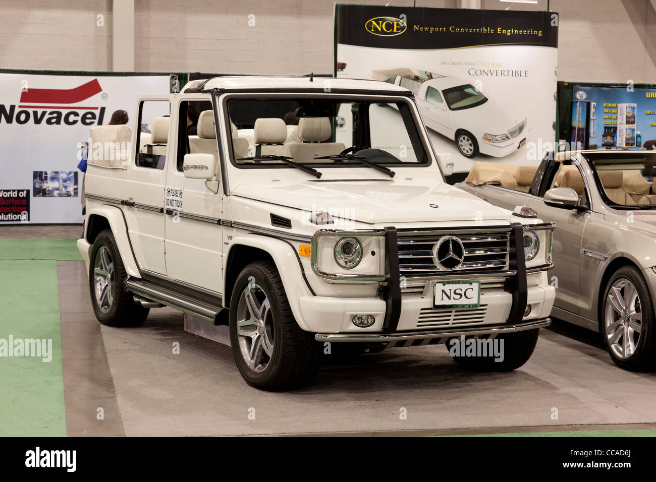 Mercedes Benz G-Klasse Geländewagen Stockfoto