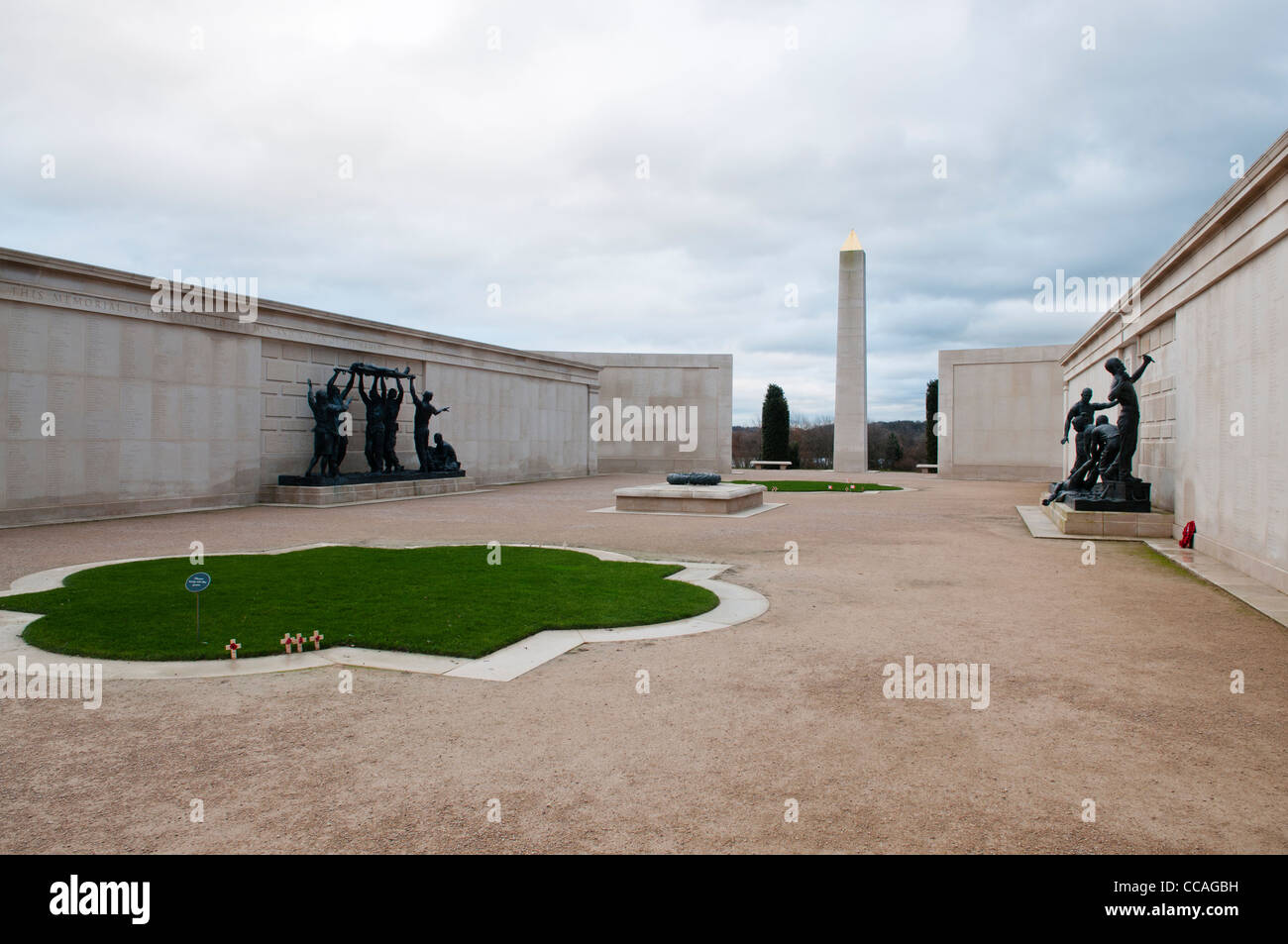 Armed Forces Memorial am National Memorial Arboretum Stockfoto