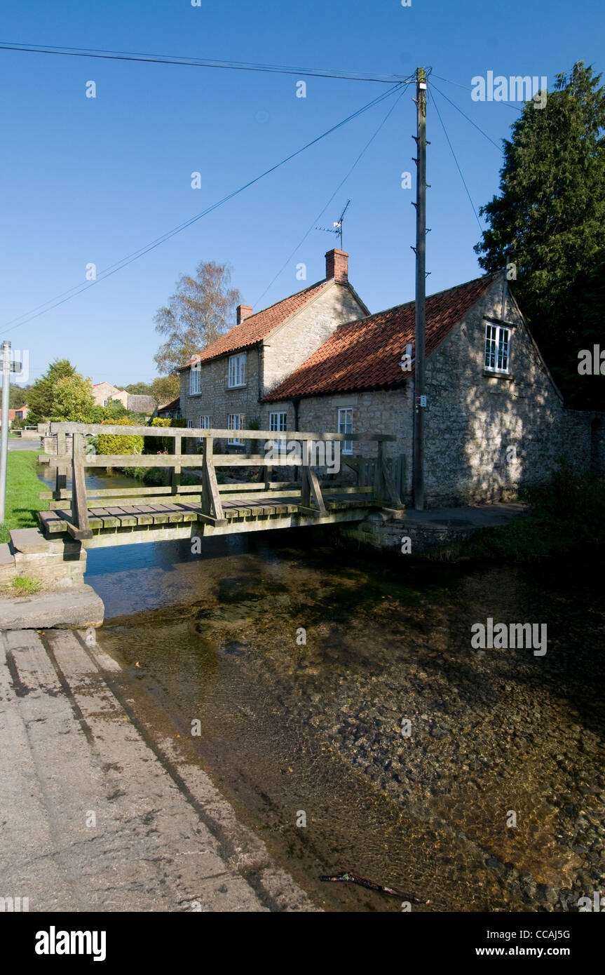 Thornton-le-Dale, einem Dorf in der North Yorkshire Moors National Park, Großbritannien Stockfoto