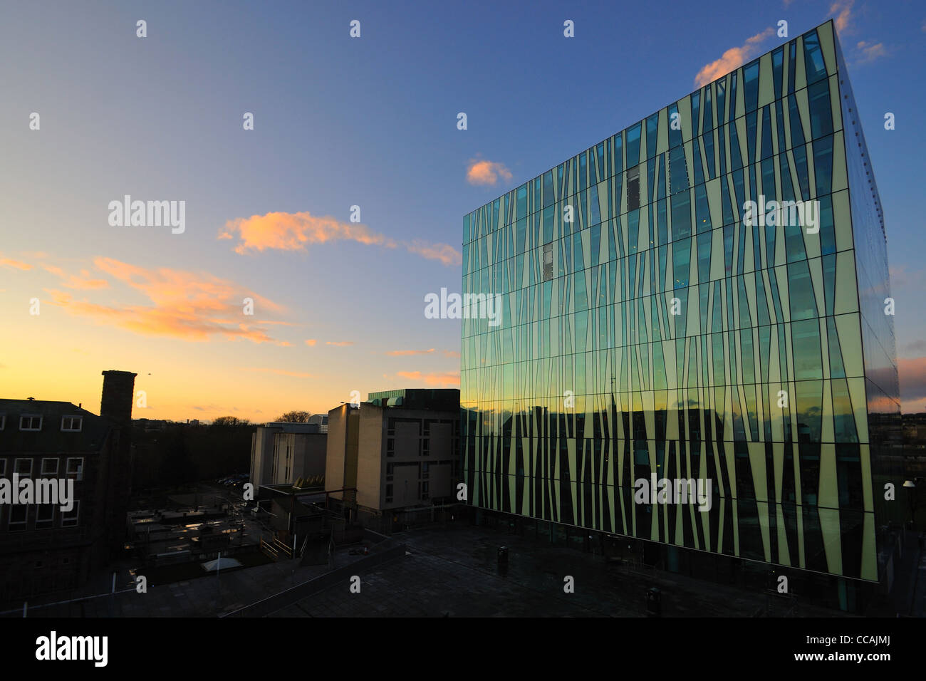 Die neue Bibliothek, Universität von Aberdeen Stockfoto