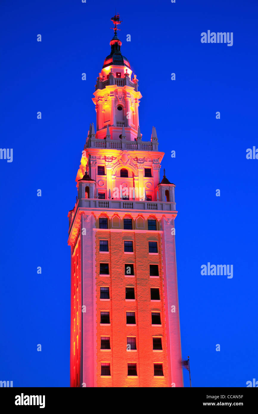 Freedom Tower in Miami Stockfoto