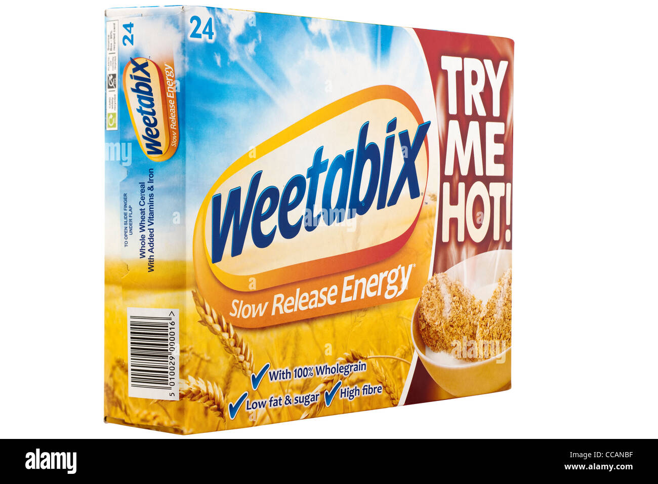 Schachtel mit 24 Weetabix-Müsli-Kekse Stockfoto