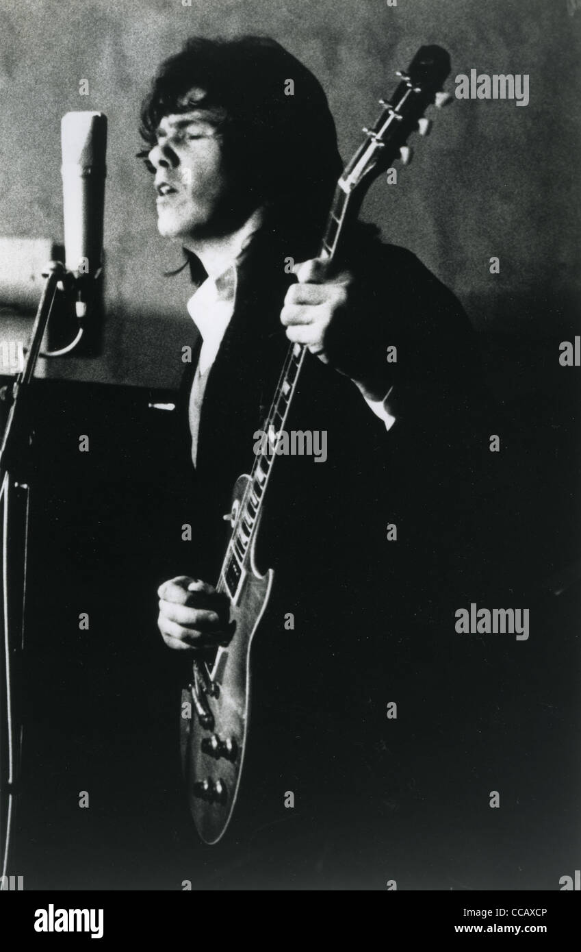 GARY MOORE (1952 – 2011) Promo-Foto von Belfast stammende Gitarrist im Jahr 1990. Foto Darren Hughes Stockfoto
