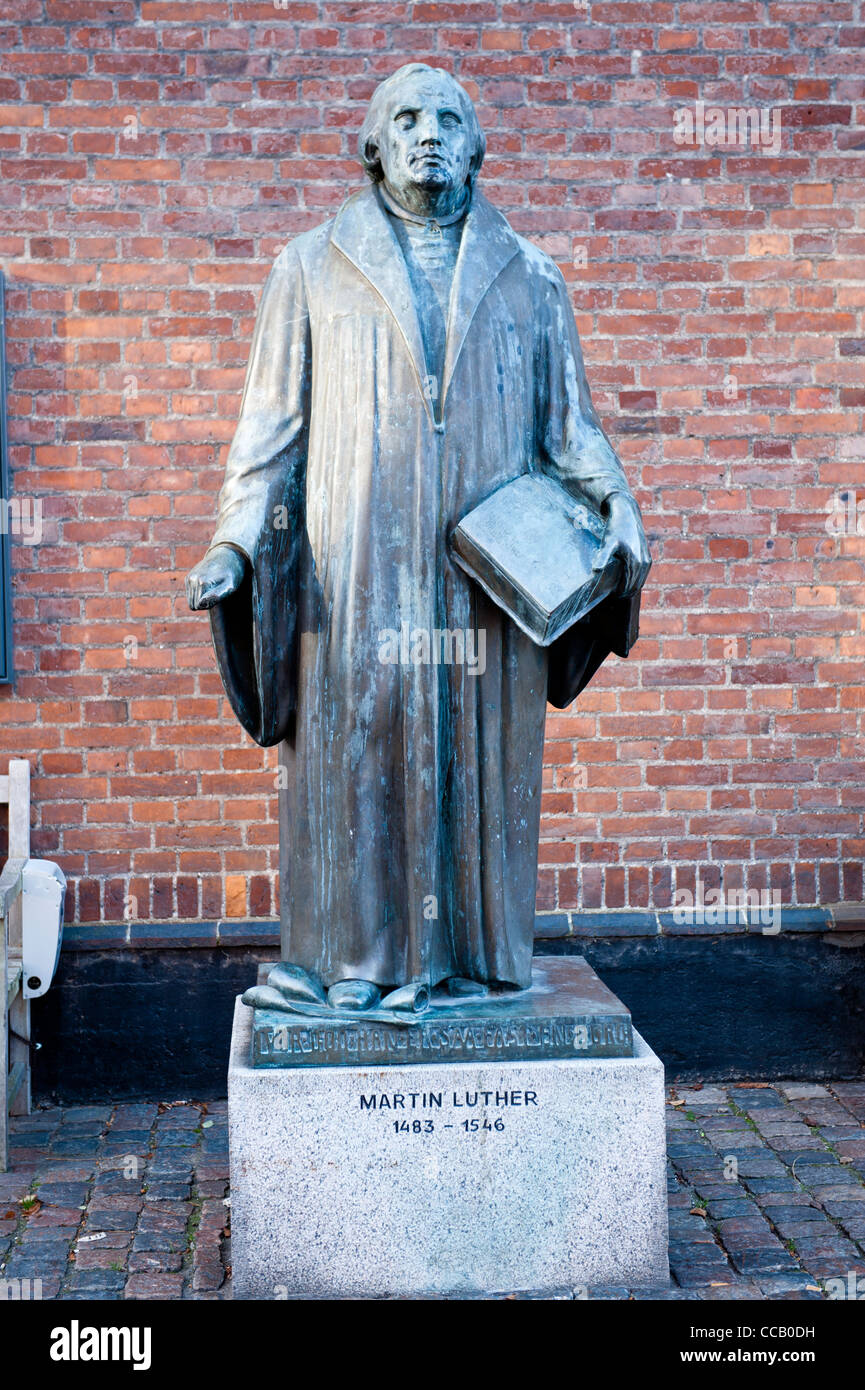 Lutherdenkmal in Kopenhagen Dänemark Stockfoto