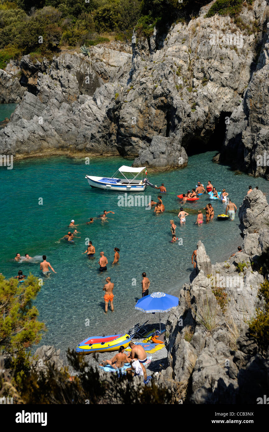 Italien Basilikata Maratea Strand Stockfotografie Alamy