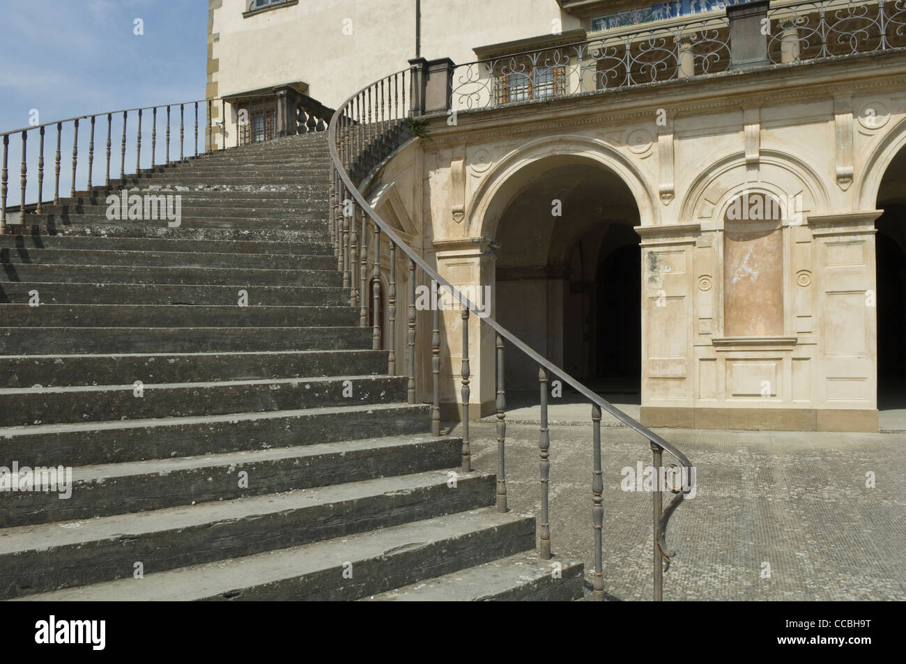 Villa Medicea, Poggio eine Caiano, Italien Stockfoto