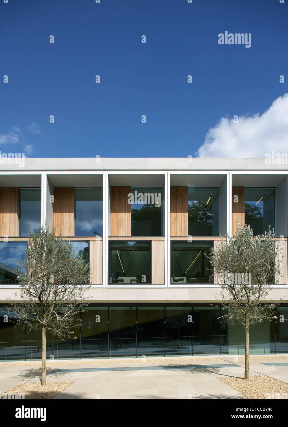 Das Sainsbury Laboratory, 11.000 Plant Science Research Centre Fahrgast-/im Botanischen Garten der Universität vereint Stockfoto