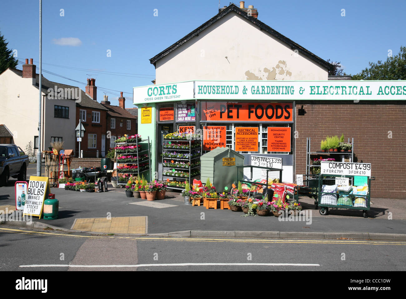 ein Dorfladen in Rothley ein Dorf in leicestershire Stockfoto