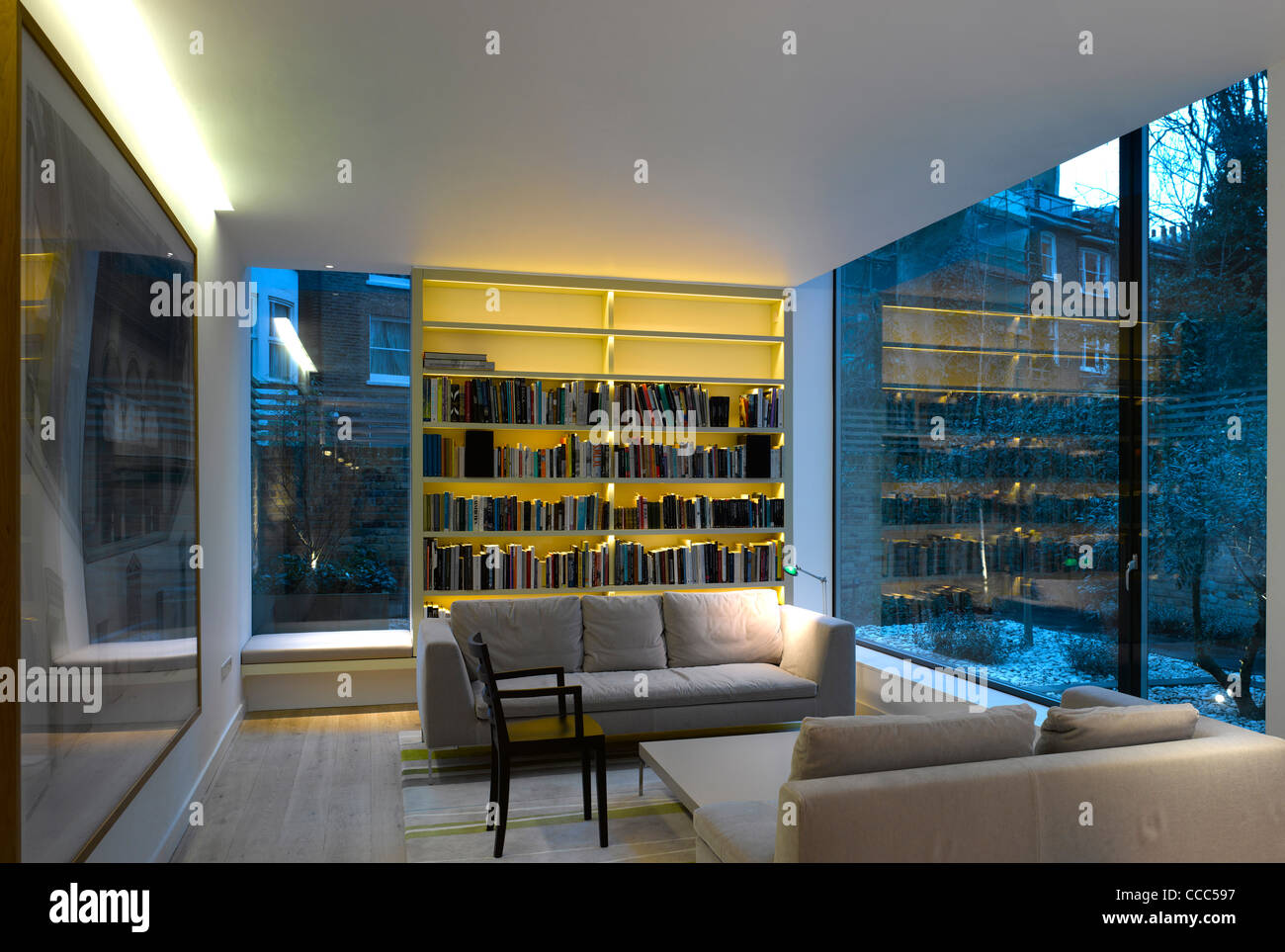 DAS LEAF HOUSE, LONDON, VEREINIGTES KÖNIGREICH, JAMES GORST ARCHITEKTEN, 2010 Stockfoto