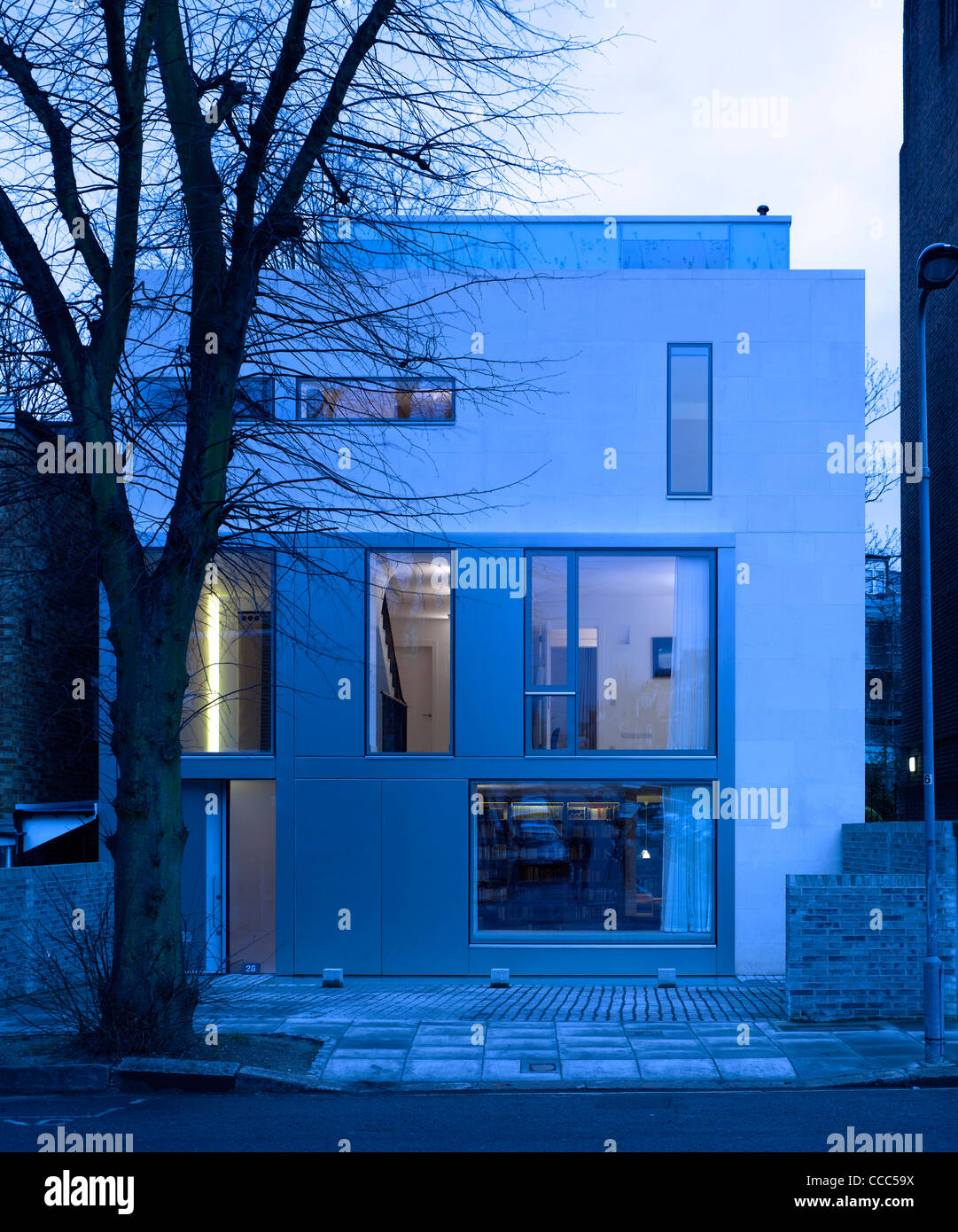 DAS LEAF HOUSE, LONDON, VEREINIGTES KÖNIGREICH, JAMES GORST ARCHITEKTEN, 2010 Stockfoto