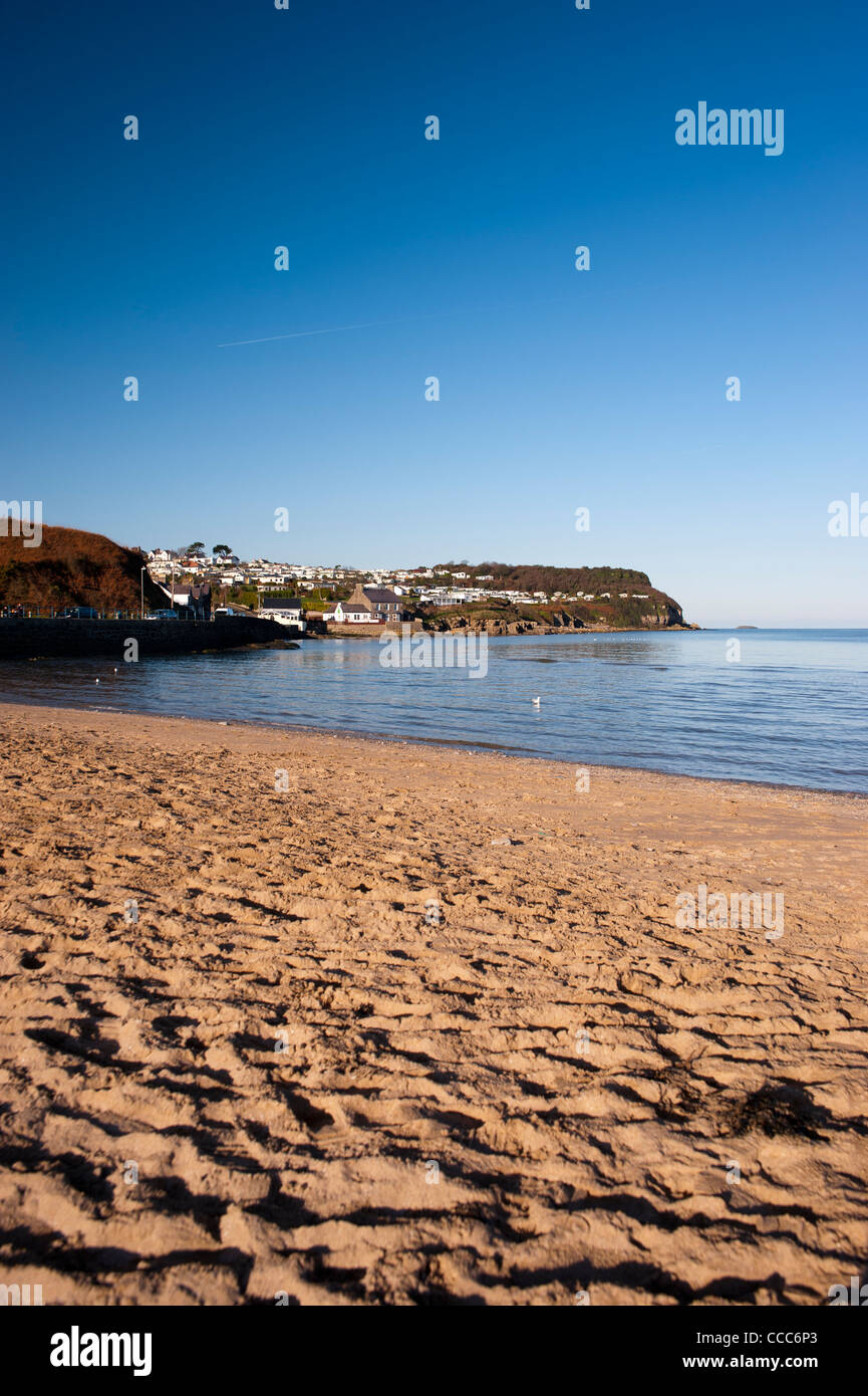 Benllech Strand Anglesey North Wales Uk Stockfoto