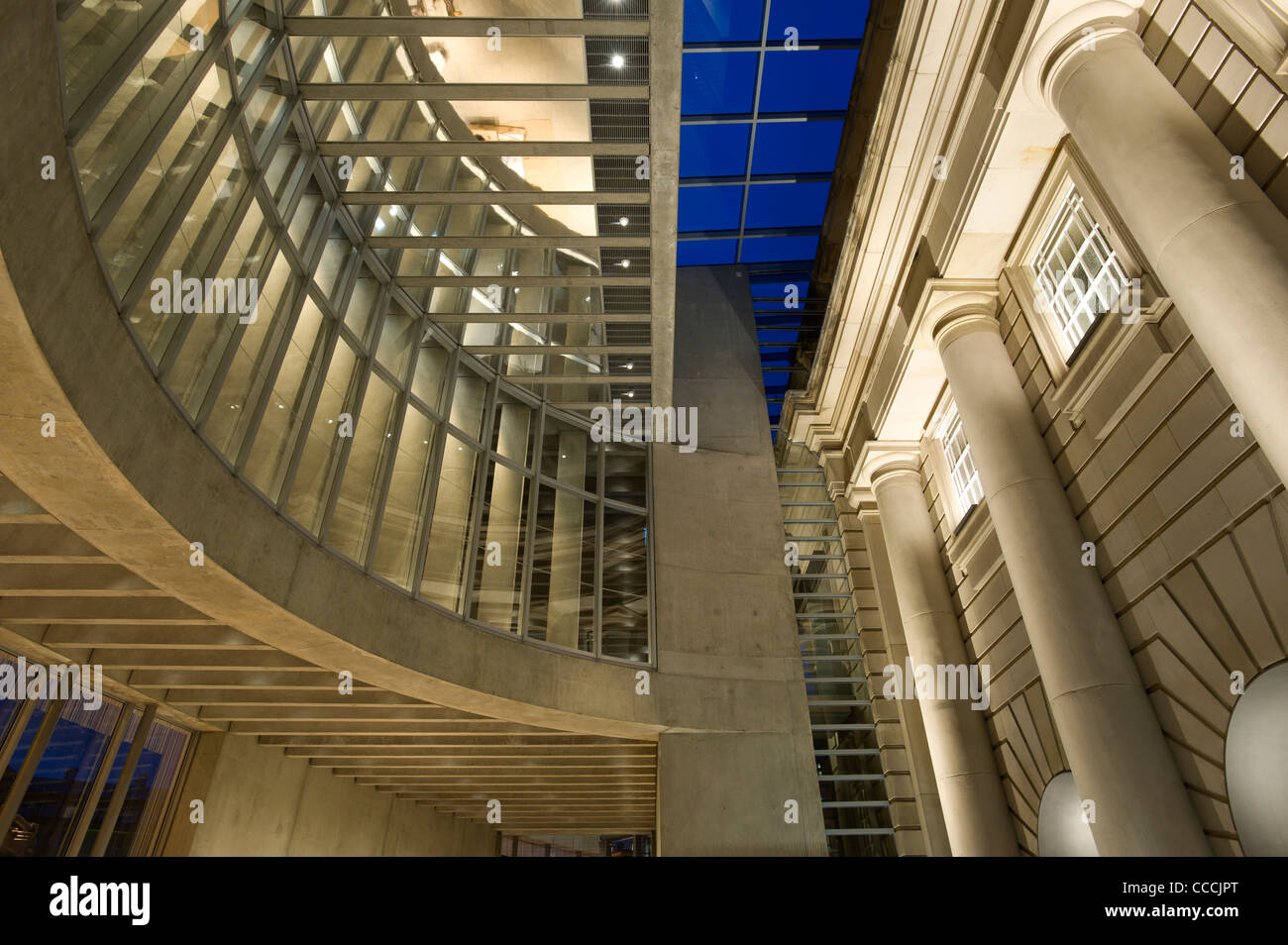 Speirs + Major wurde eingeladen, Re-Light Usher Hall In Edinburgh? Einer der Schottland '' S Veranstaltungsstätten der historischen Kunst. Das Projekt war Teil Stockfoto