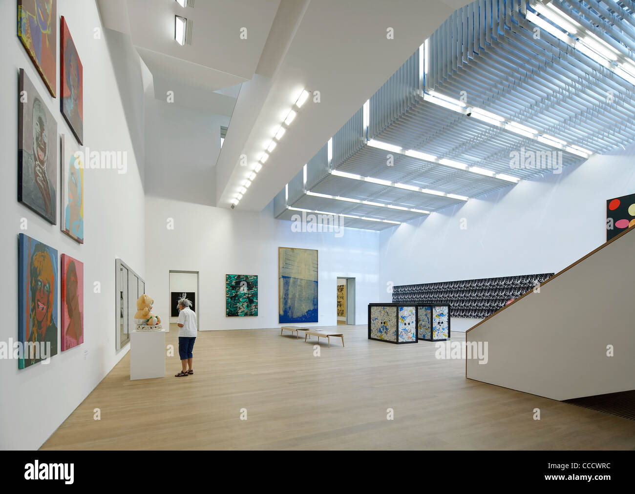 Museum Brandhorst, München, Deutschland, 2009 Stockfoto