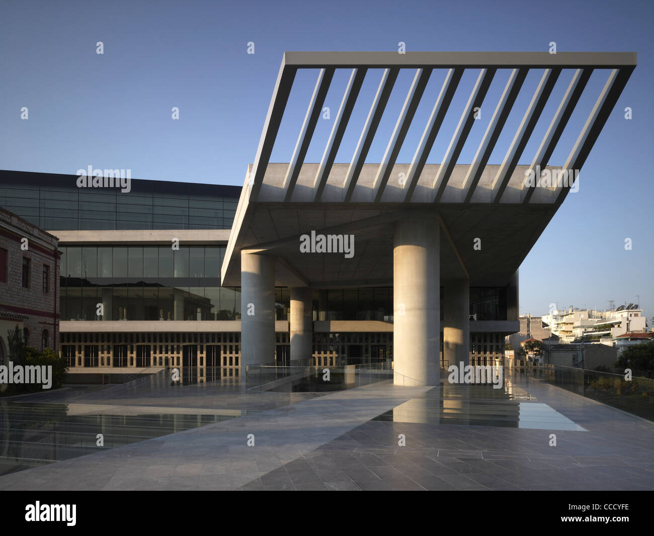 Neue Akropolis-Museum, Athen, Griechenland Stockfoto