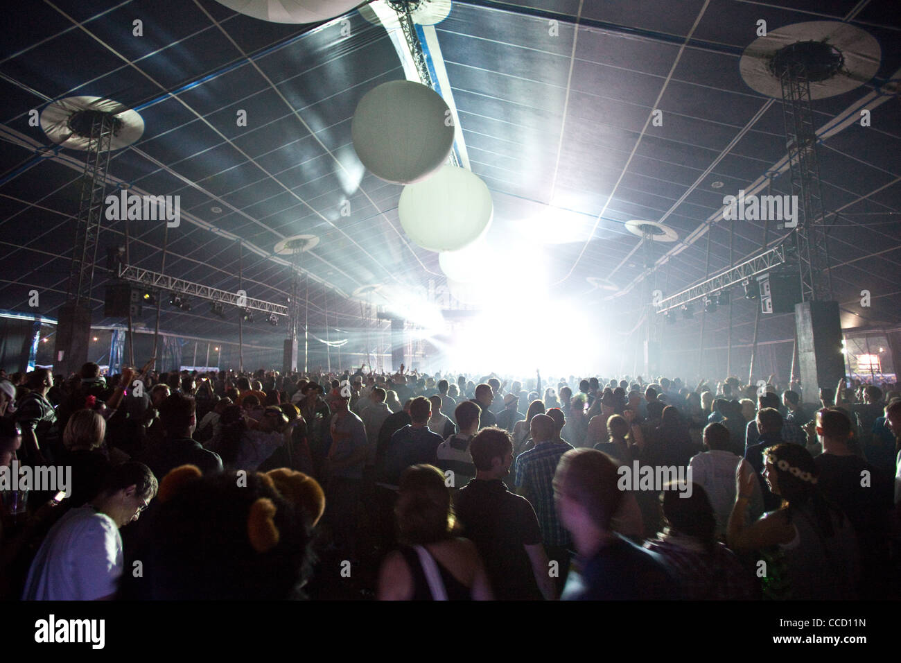 Creamfields Festival, Daresbury, Cheshire, England, Vereinigtes Königreich Stockfoto