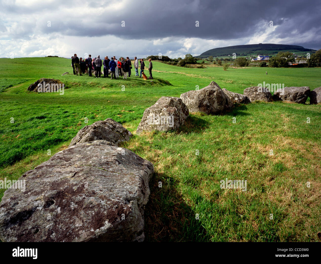 Carrowmore Megalithic Cemetery, Co.Sligo, Irland Stockfoto