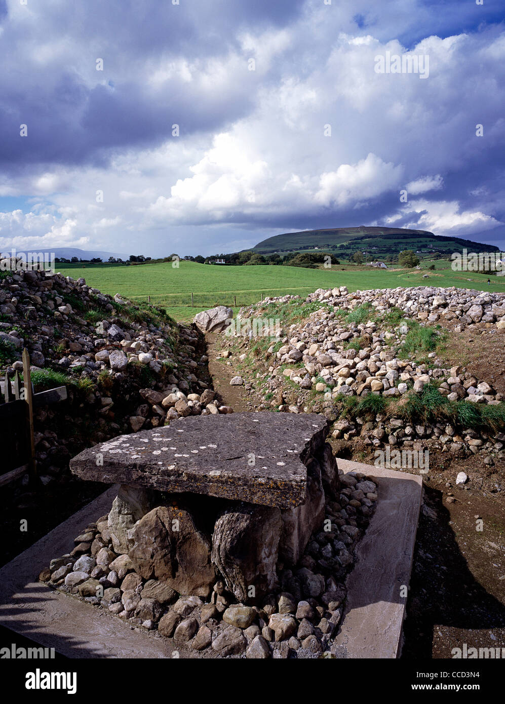 Carrowmore Megalithic Cemetery, Co.Sligo, Irland Stockfoto