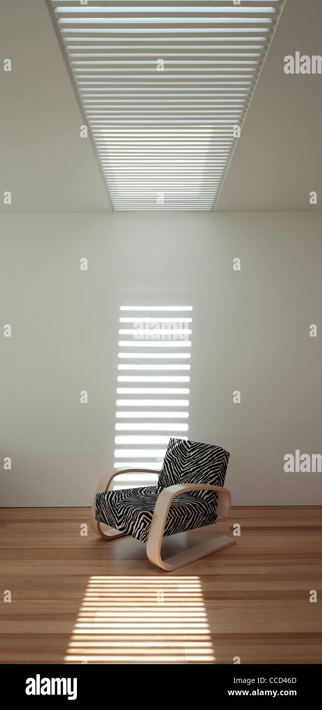 Randwick-Haus, Collins und Turner Architects, Sydney, Australien, Oberlicht-Effekt Stockfoto