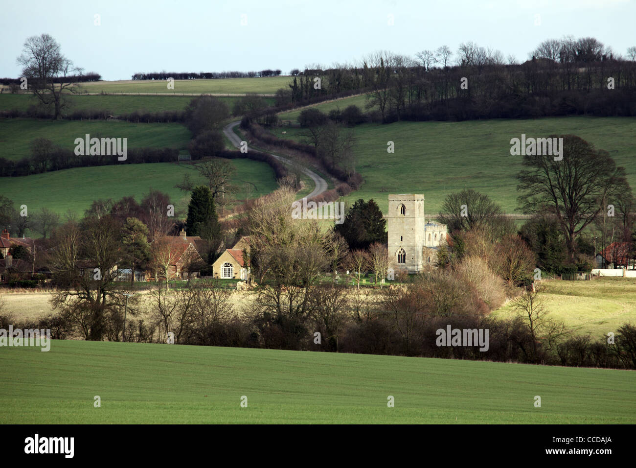 Normanton in der Nähe von Grantham, Lincolnshire, England Stockfoto