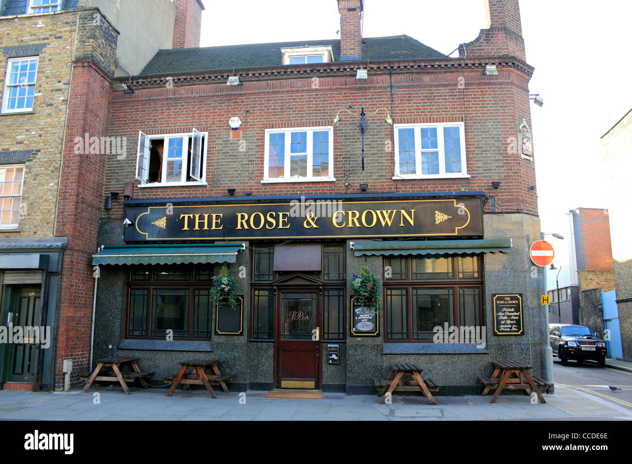 Rose &amp; Crown Pub Union Street London England UK Stockfoto