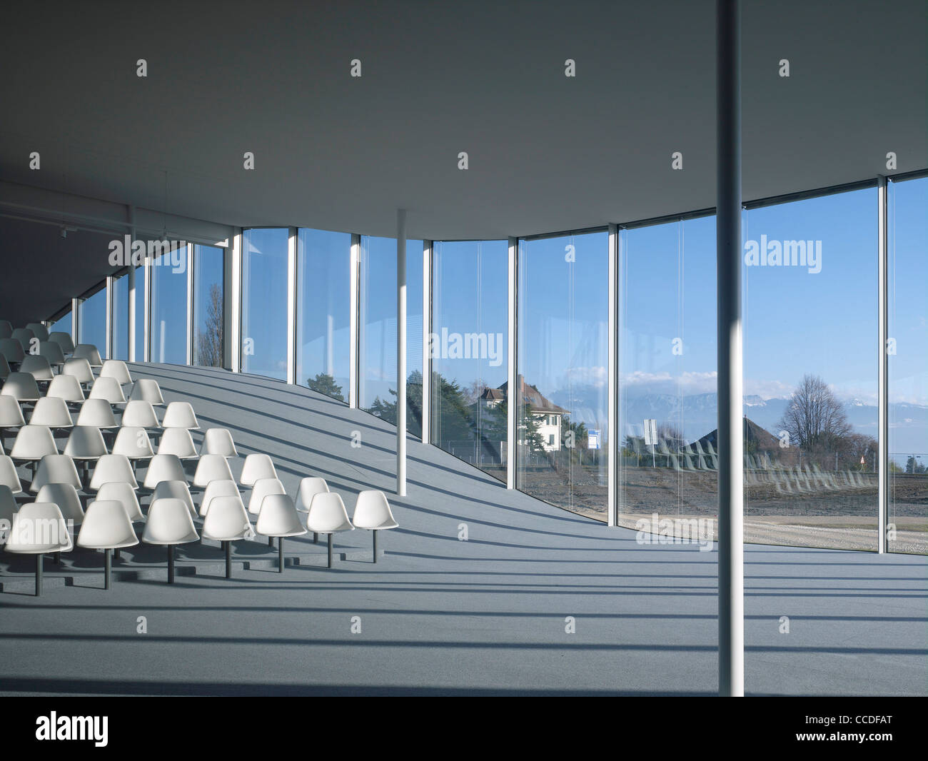 Rolex Learning Center in Lausanne, Schweiz, 2010 Stockfoto
